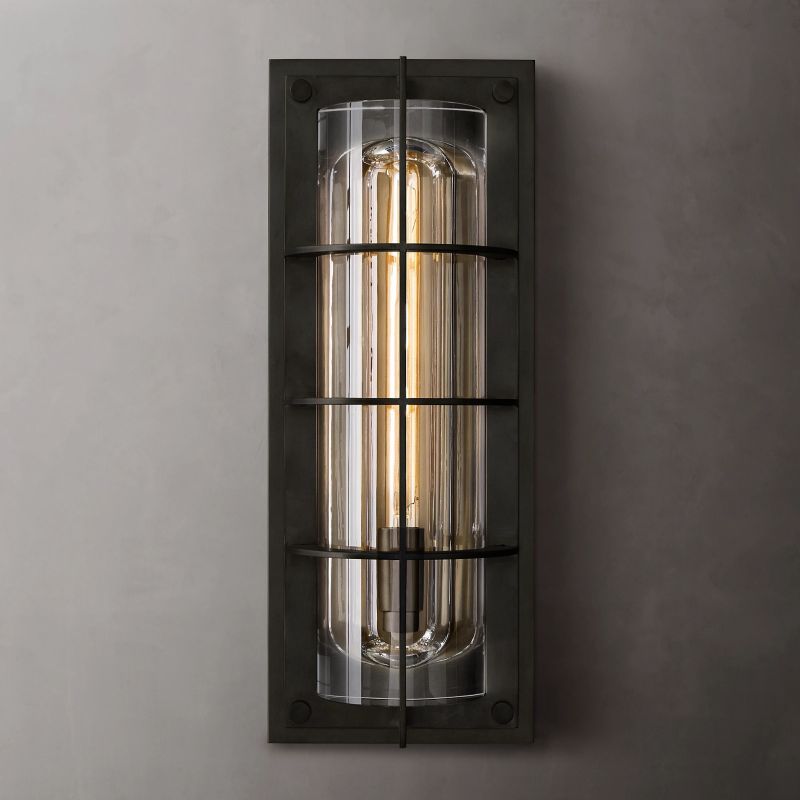 Vicomtic Outdoor Modern Metal Wall Sconce - Zonesus