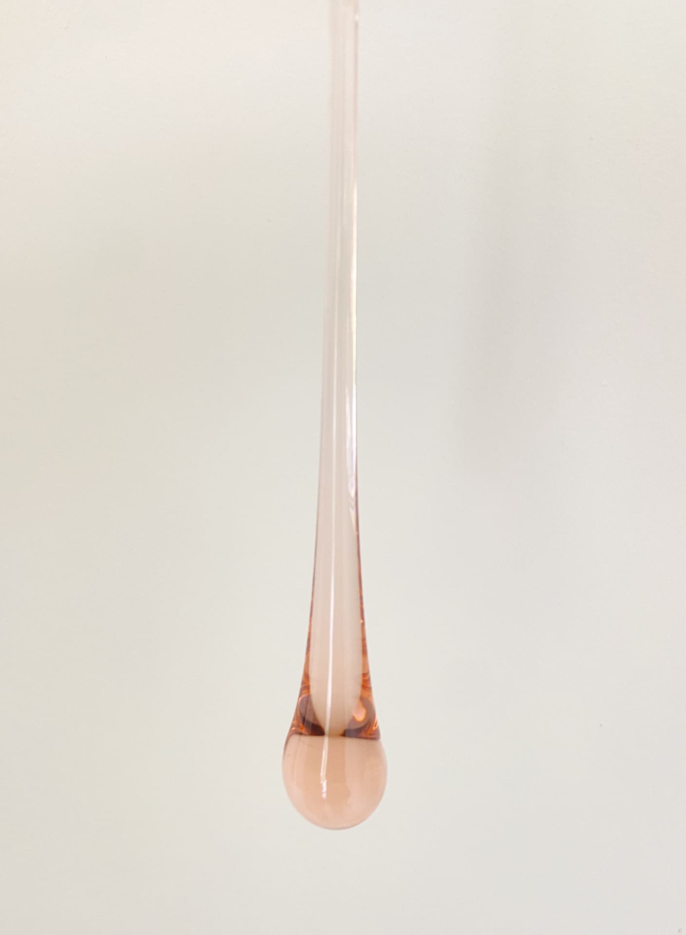 Vintage – Murano Teardrops Chandelier – 70s – Pink prisms - Zonesus