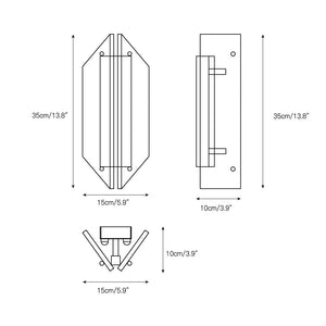 Vivien Alabaster Stone Wall Lamp - Zonesus