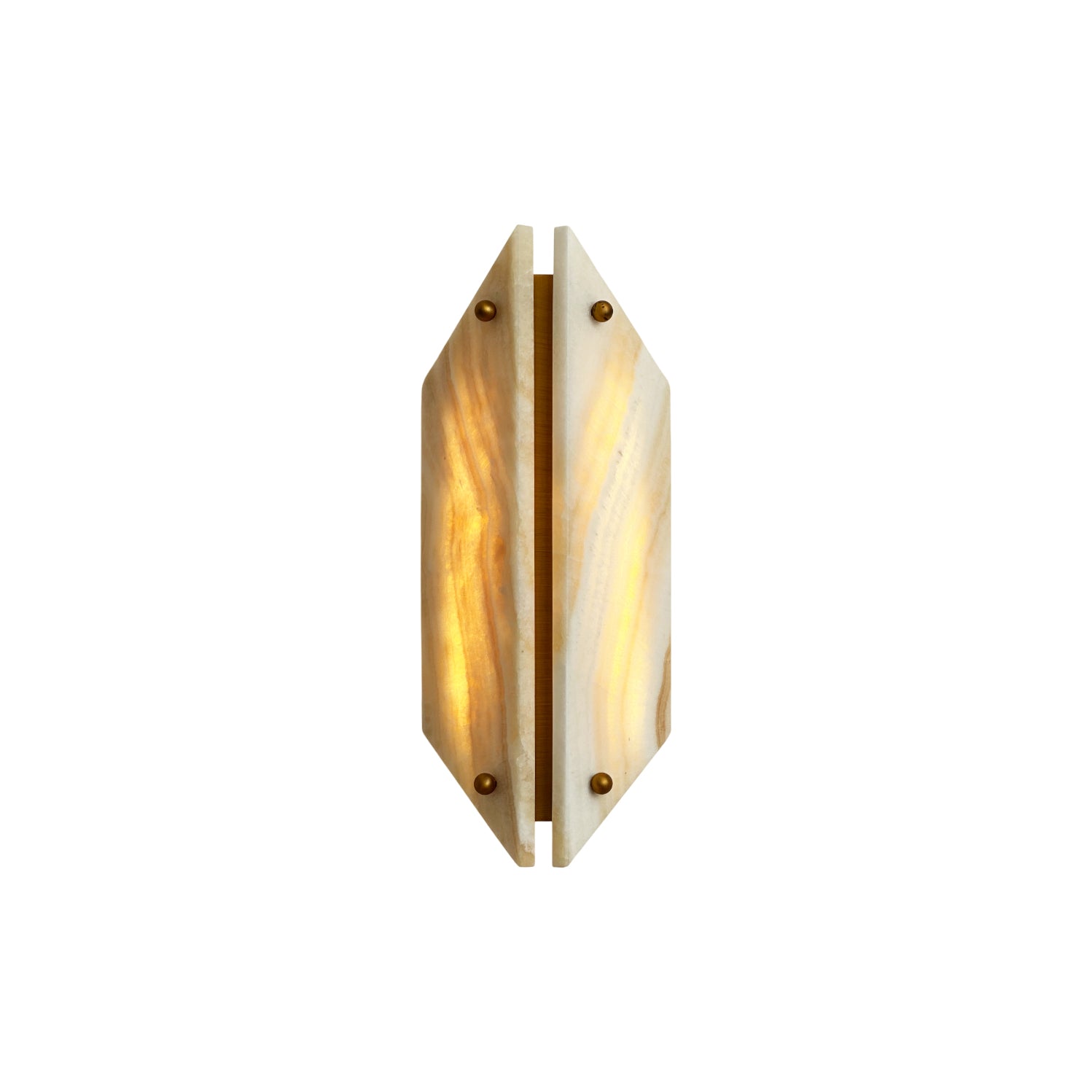 Vivien Alabaster Stone Wall Lamp - Zonesus