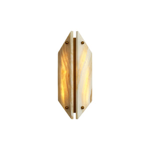 Vivien Alabaster Stone Wall Lamp - Zonesus