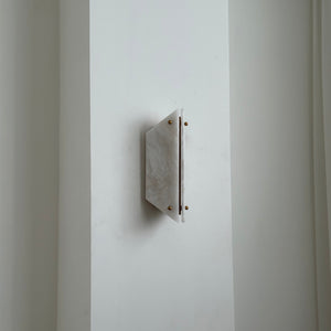 Vivien Alabaster Stone Wall Lamp - Zonesus