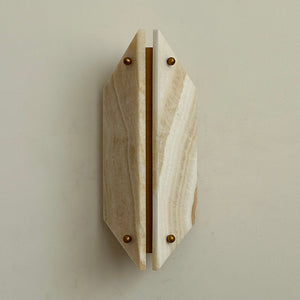 Vivien Alabaster Stone Wall Lamp - Zonesus