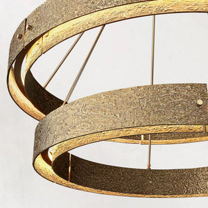 Nova Two-Tier Round Chandelier 60" - Zonesus