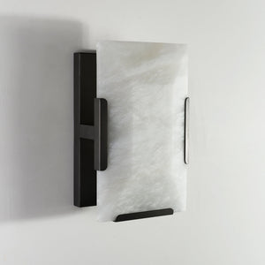 Harllow Calcite Single Wall Sconce 6“ - Zonesus