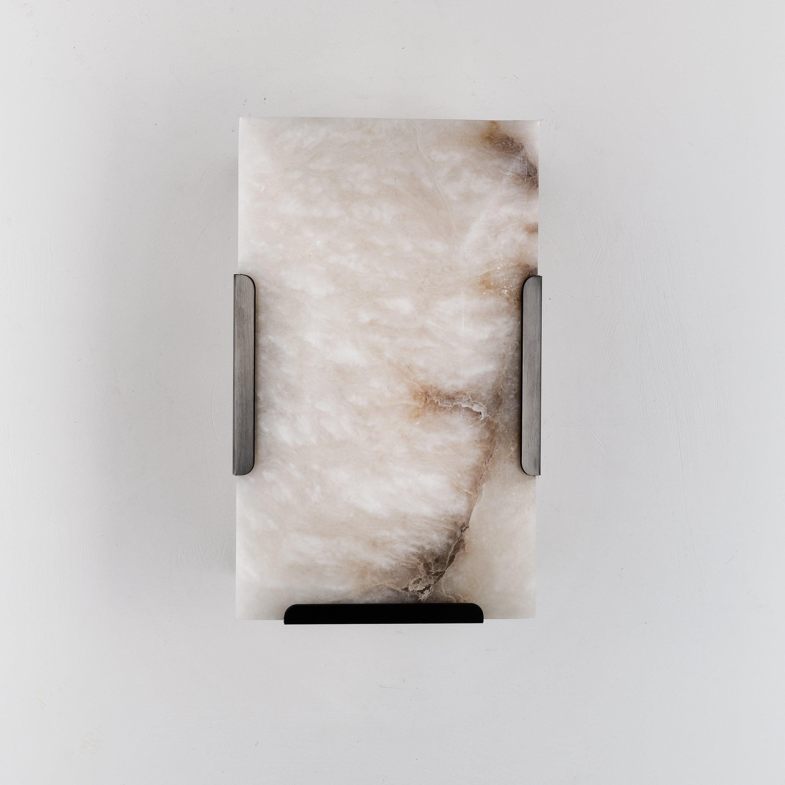 Harllow Calcite Single Wall Sconce 6“ - Zonesus