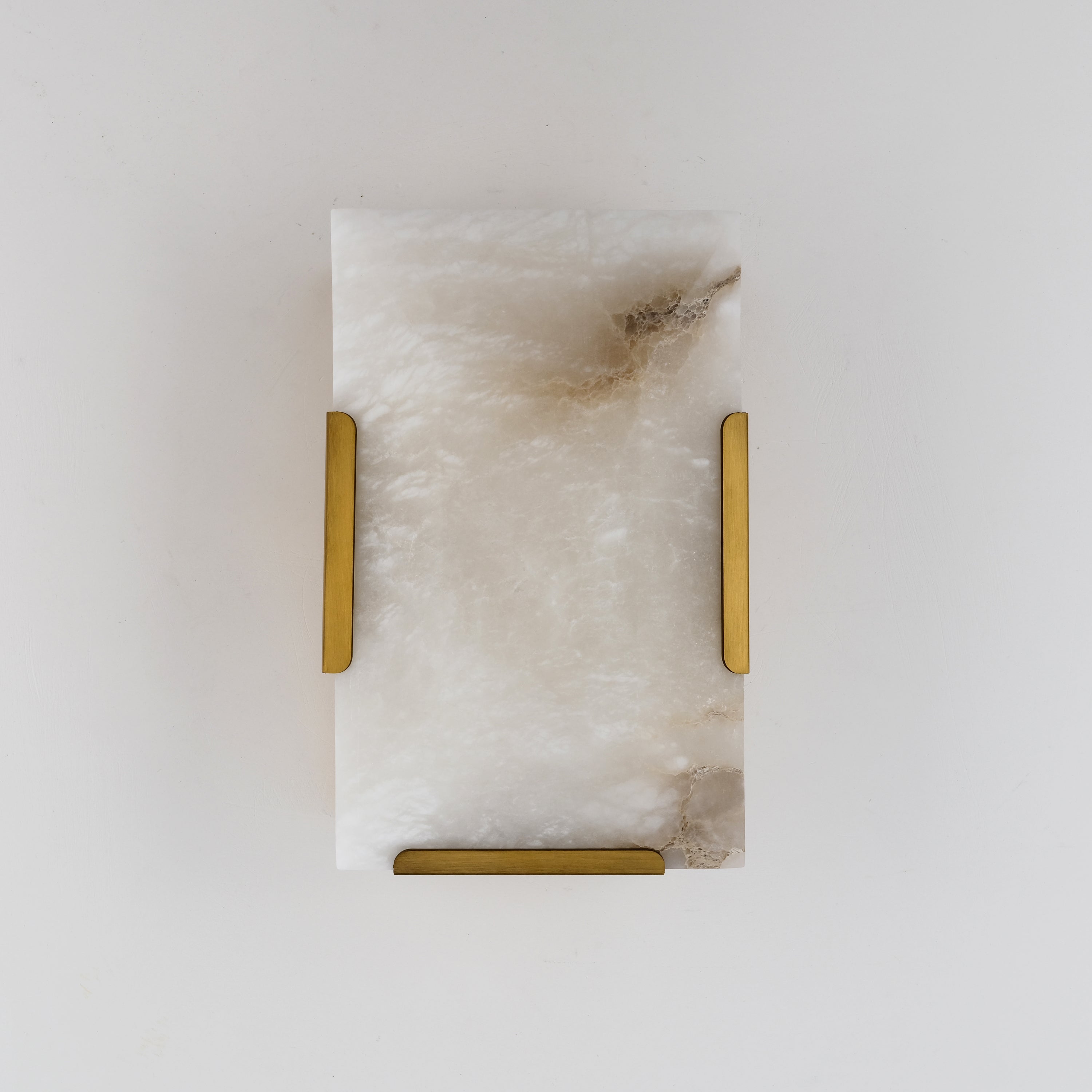 Harllow Calcite Single Wall Sconce 6“ - Zonesus