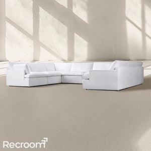 Kloud Modular Track Arm U-Sofa Sectional - Zonesus