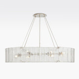 Willamette Oval Crystal Chandelier 48" - Zonesus