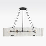 Willamette Oval Crystal Chandelier 48" - Zonesus
