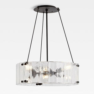 Willamette Round Crystal Chandelier 24" - Zonesus