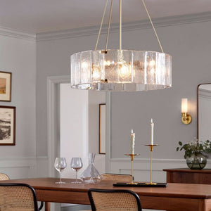 Willamette Round Crystal Chandelier 24" - Zonesus