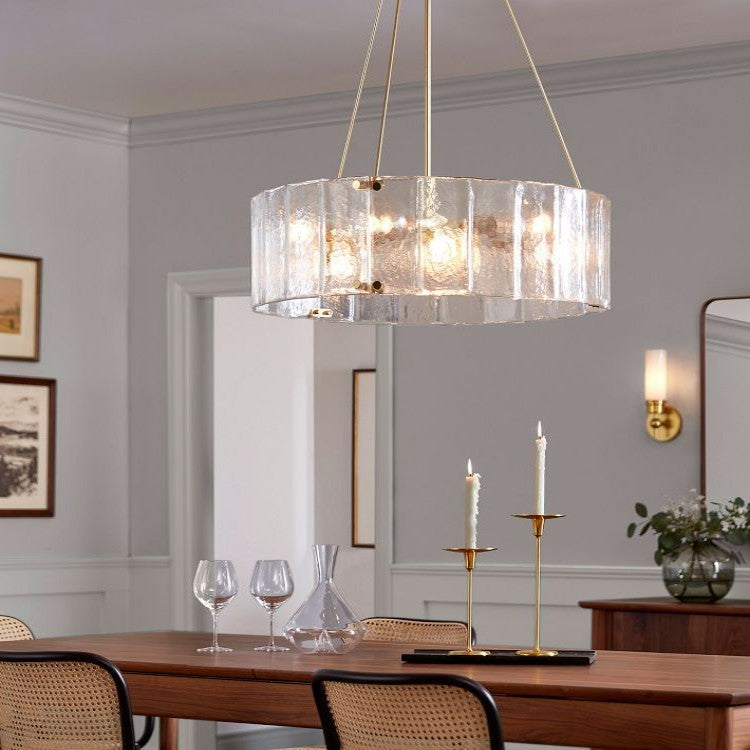 Willamette Round Crystal Chandelier 24" - Zonesus