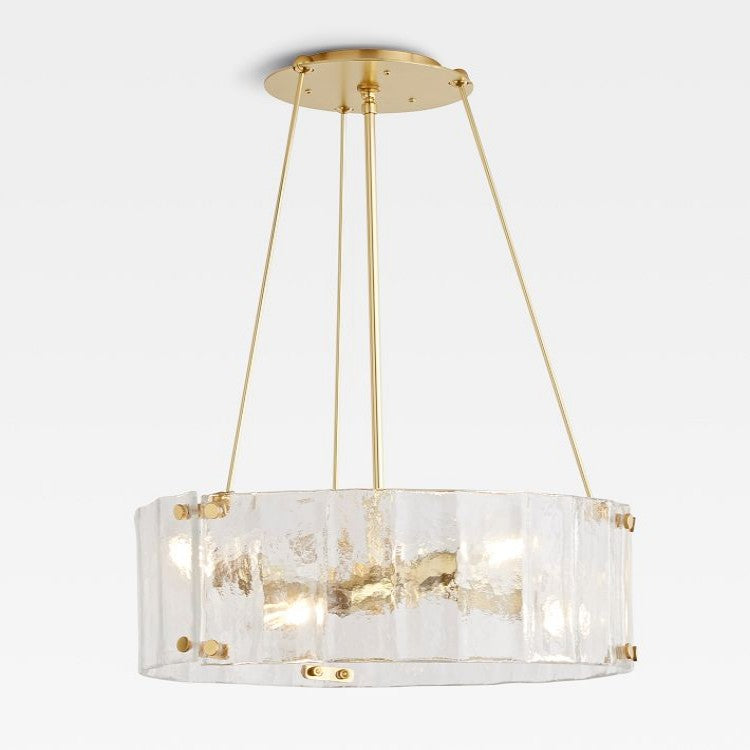 Willamette Round Crystal Chandelier 24" - Zonesus