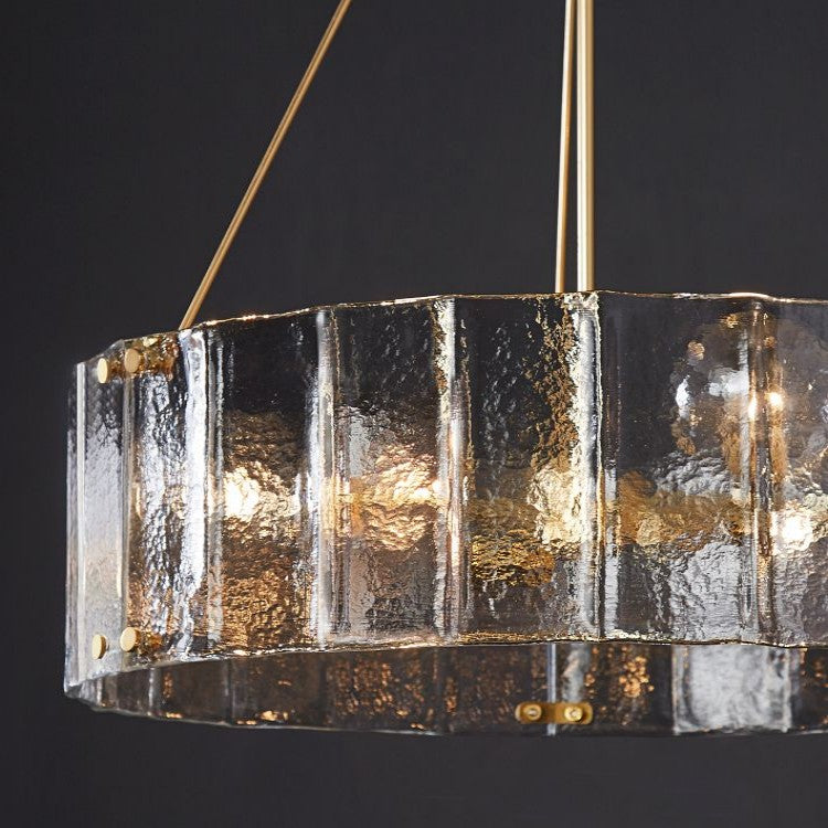 Willamette Round Crystal Chandelier 32" - Zonesus