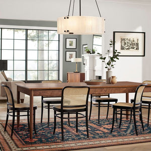 Willamette Round Crystal Chandelier 32" - Zonesus