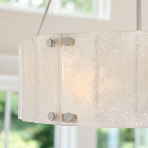 Willamette Round Crystal Chandelier 32" - Zonesus