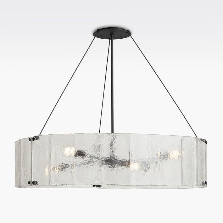 Willamette Round Crystal Chandelier 48" - Zonesus