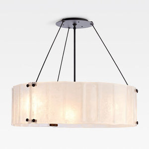 Willamette Round Crystal Chandelier 32" - Zonesus