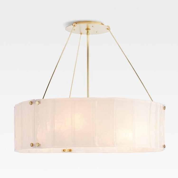 Willamette Round Crystal Chandelier 32" - Zonesus