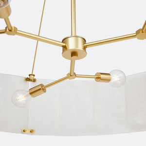 Willamette Round Crystal Chandelier 48" - Zonesus