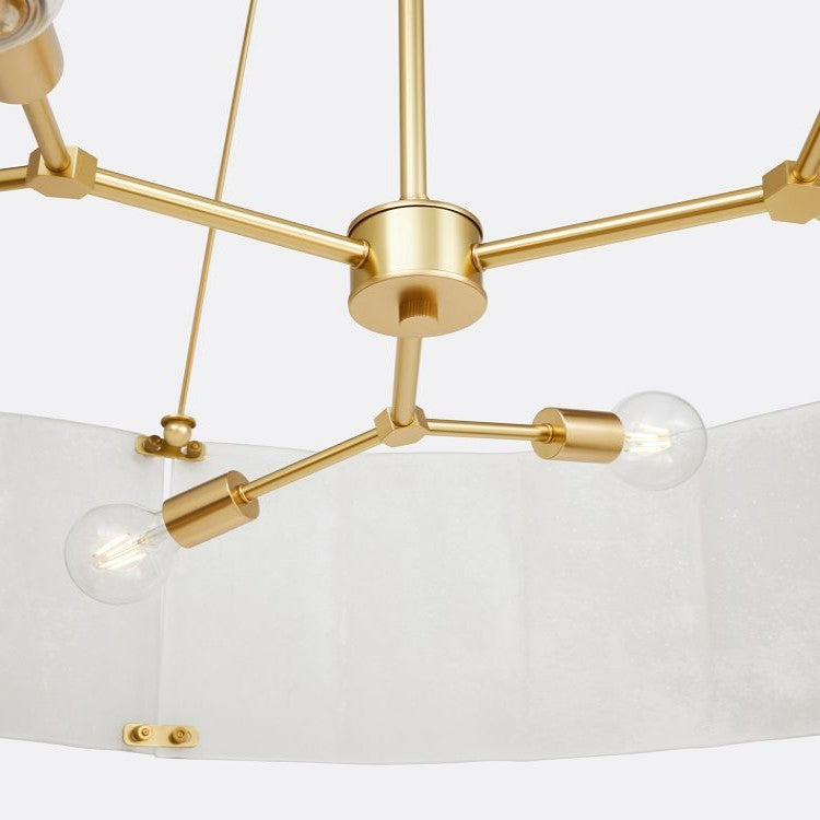 Willamette Round Crystal Chandelier 48" - Zonesus