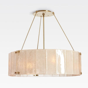 Willamette Round Crystal Chandelier 32" - Zonesus