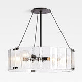 Willamette Round Crystal Chandelier 32" - Zonesus