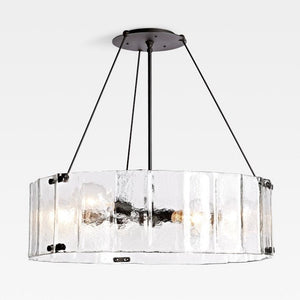 Willamette Round Crystal Chandelier 32" - Zonesus