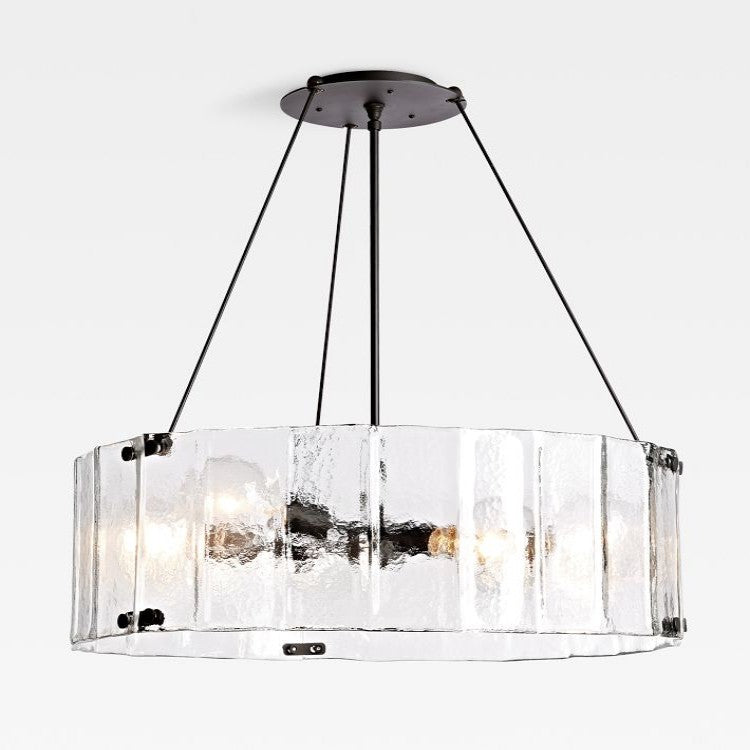 Willamette Round Crystal Chandelier 32" - Zonesus