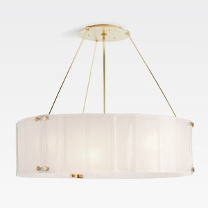 Willamette Round Crystal Chandelier 32" - Zonesus