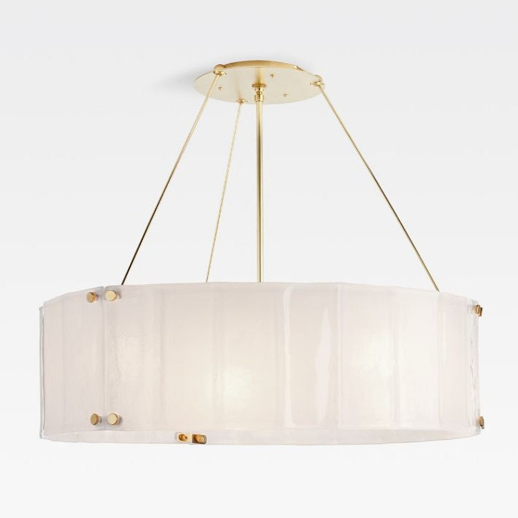 Willamette Round Crystal Chandelier 32" - Zonesus