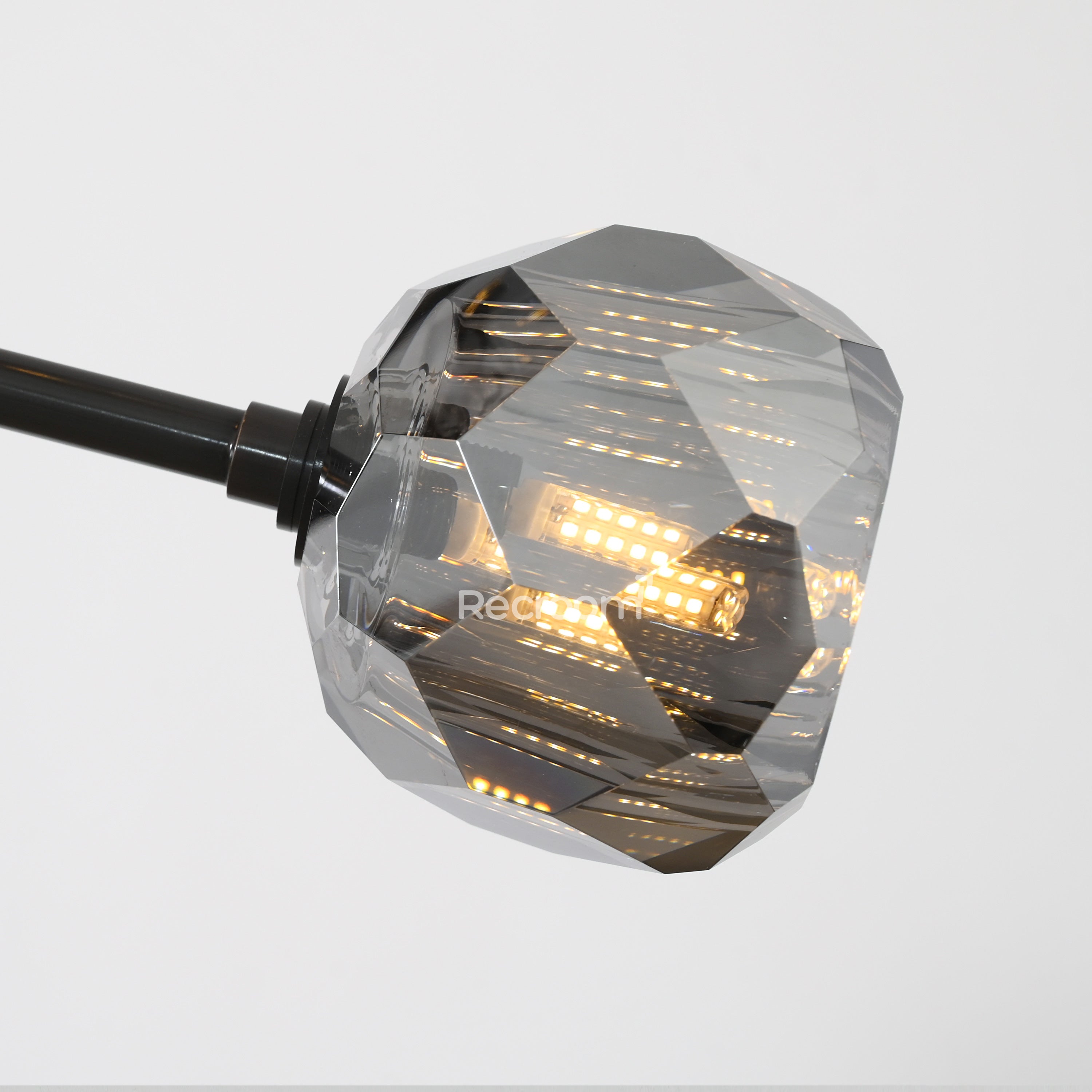 Boulew Crystal Glass Round Chandelier 48" - Zonesus