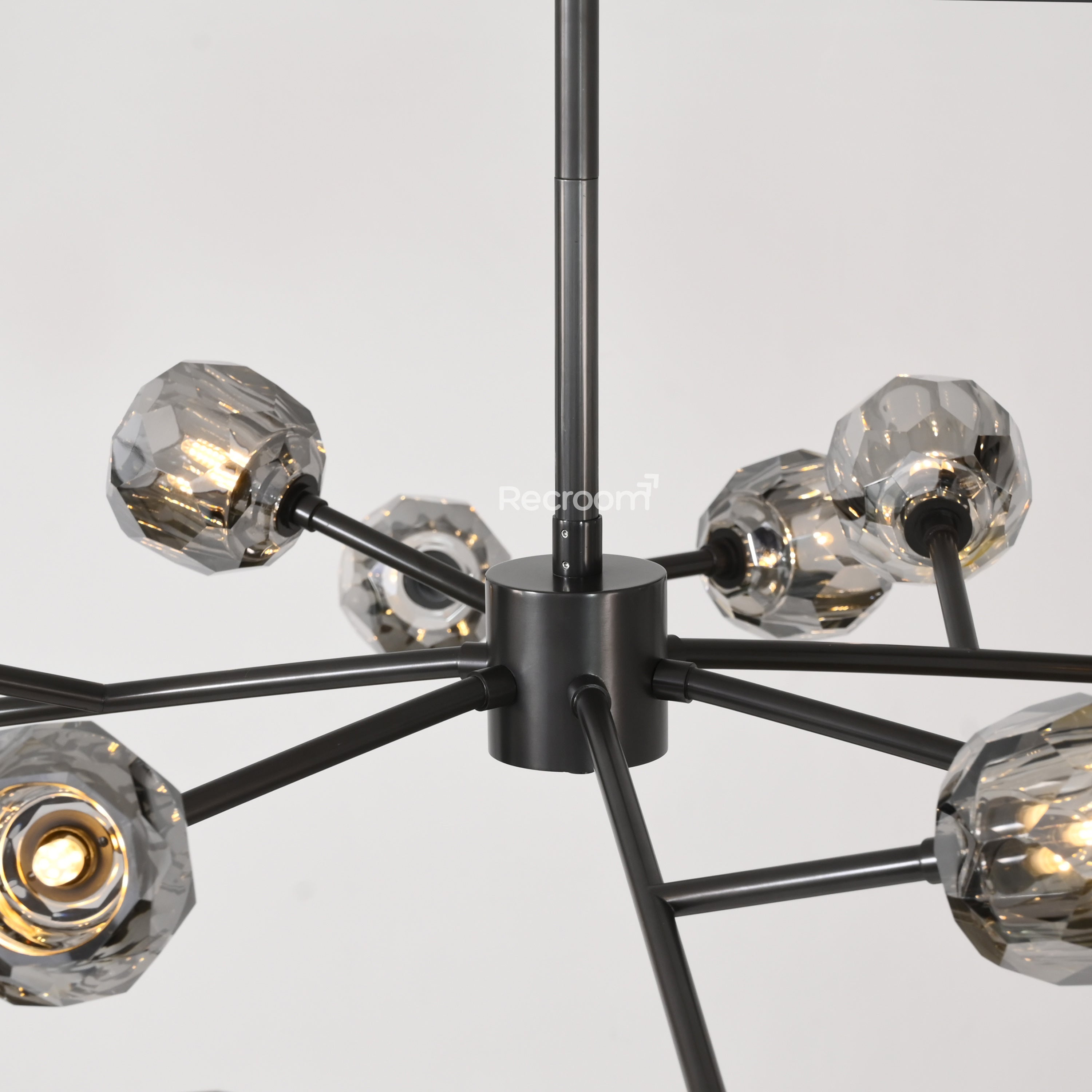 Boulew Crystal Glass Round Chandelier 60" - Zonesus