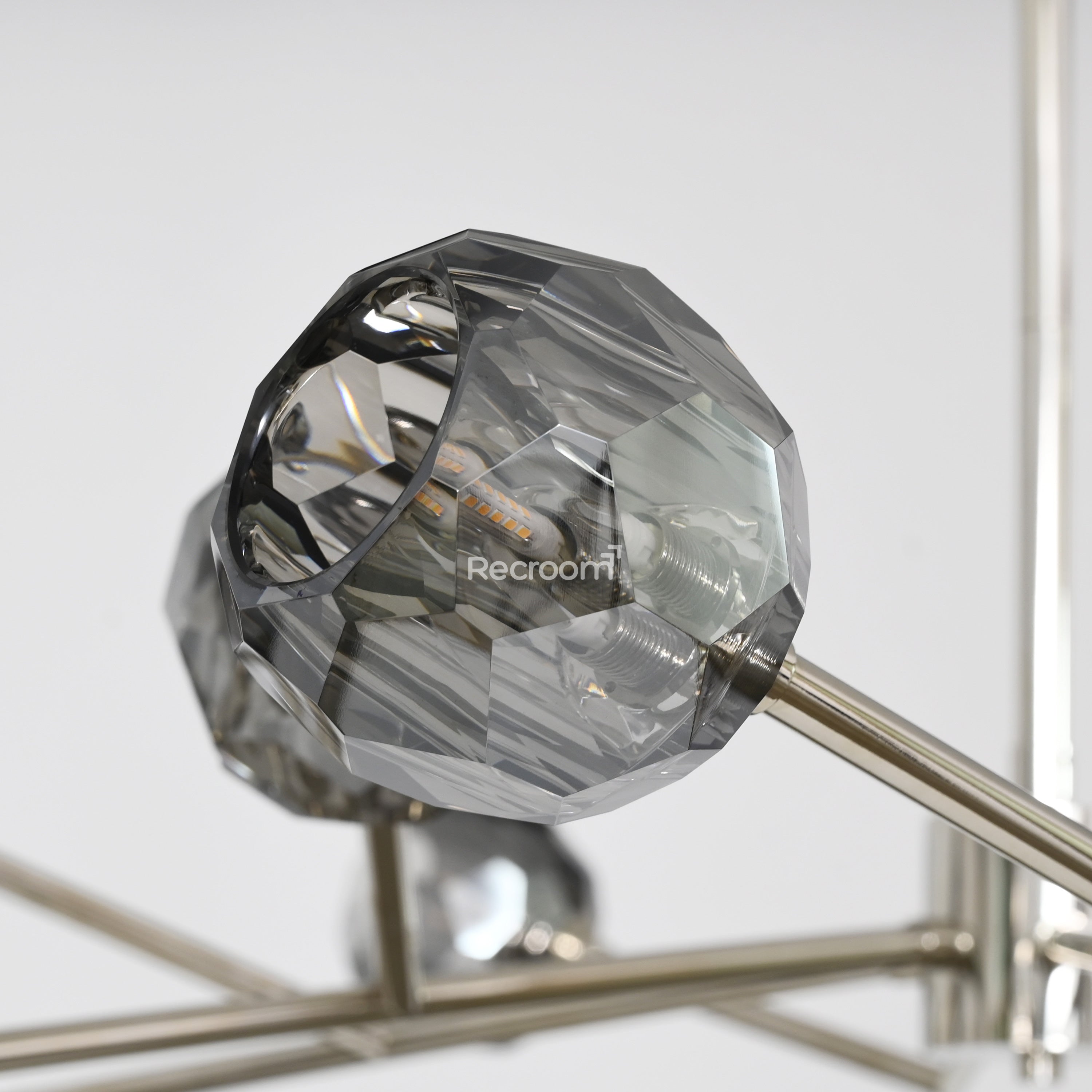 Boulew Crystal Glass Round Chandelier 72" - Zonesus