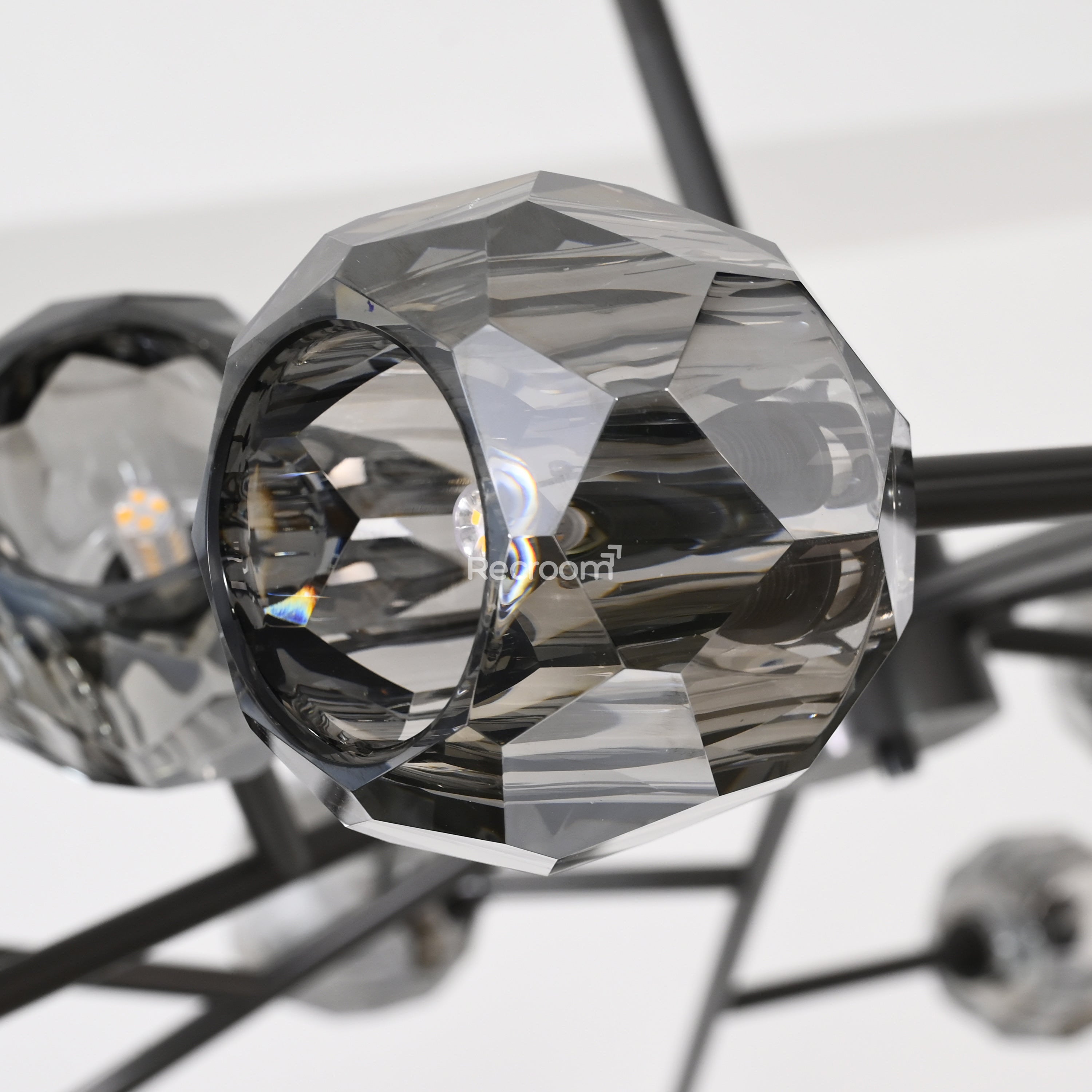Boulew Crystal Glass Round Chandelier 72" - Zonesus