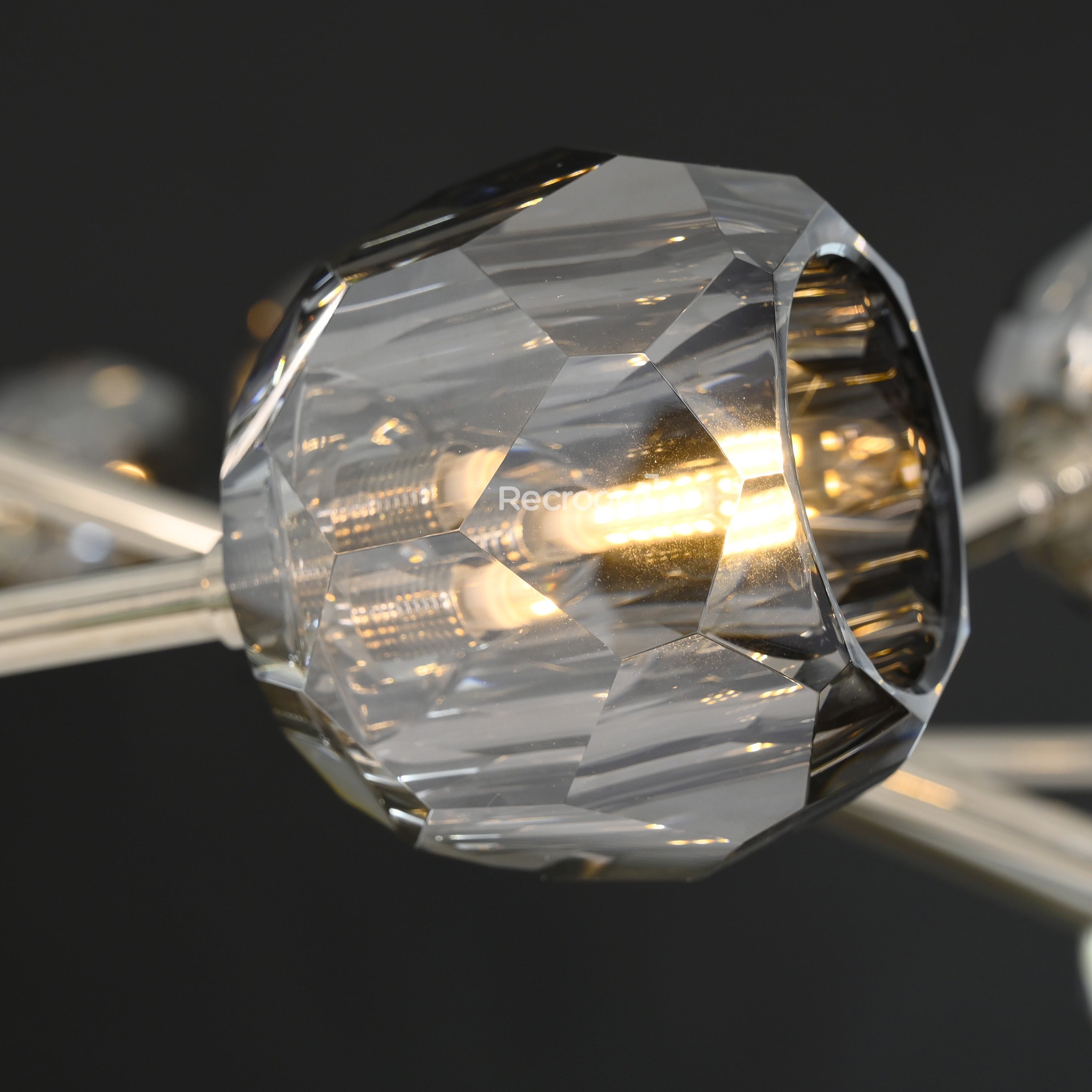 Boulew Crystal Glass Round Chandelier 60" - Zonesus
