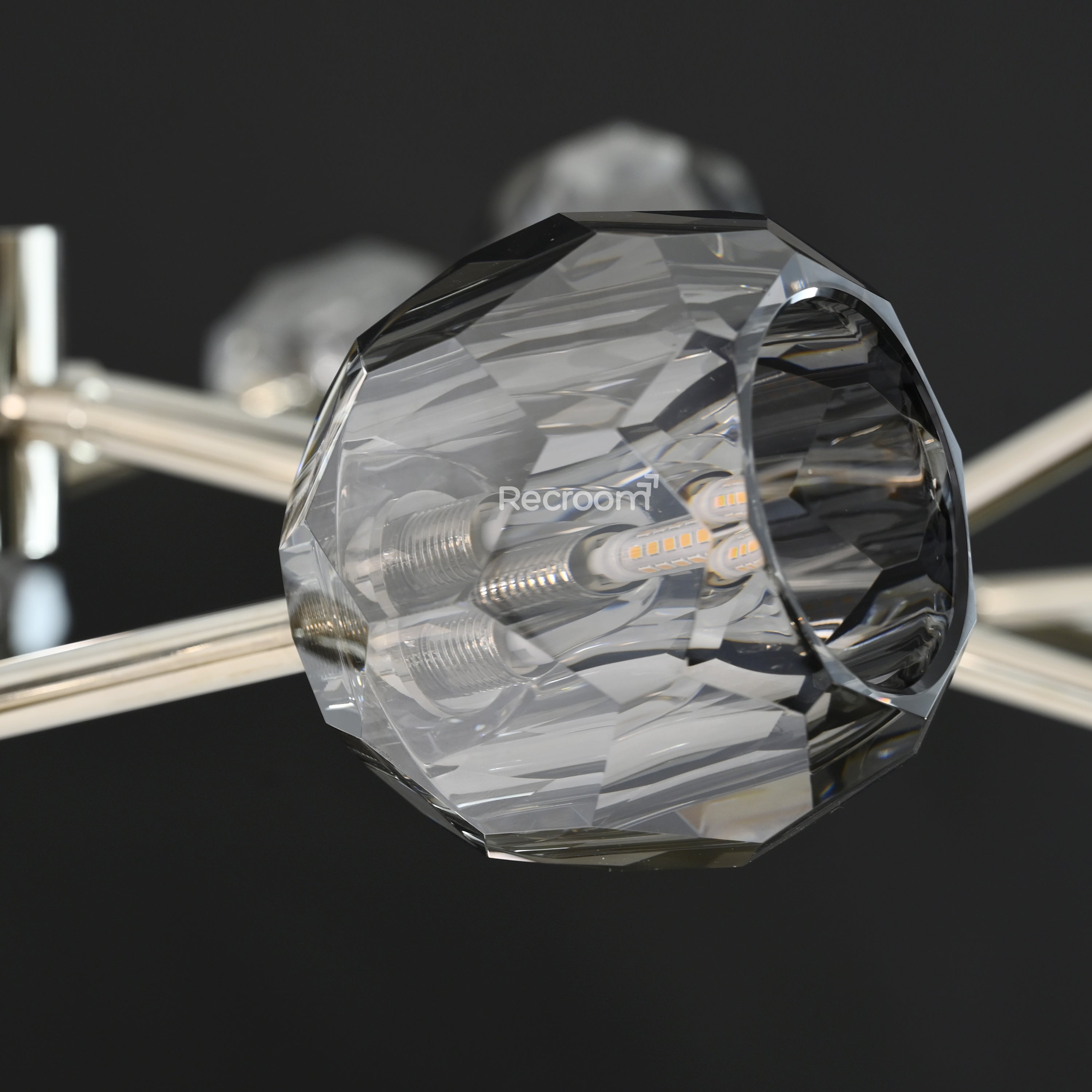Boulew Crystal Glass Round Chandelier 60" - Zonesus