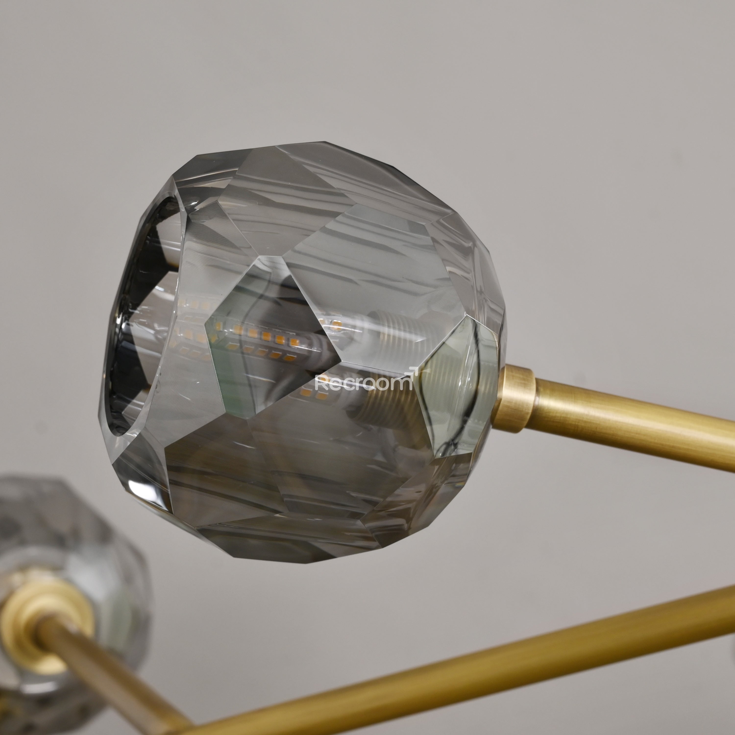 Boulew Crystal Glass Round Chandelier 72" - Zonesus