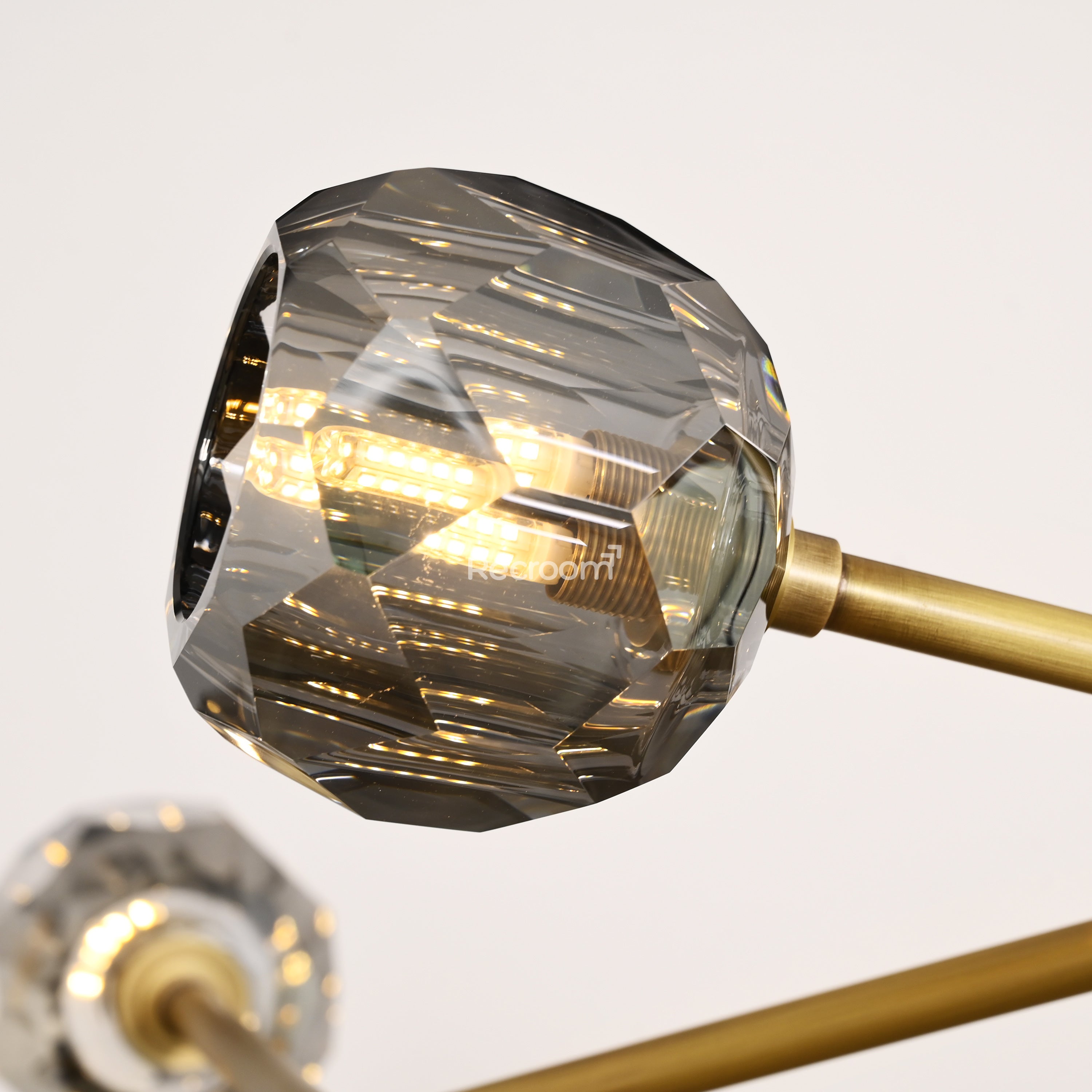 Boulew Crystal Glass Round Chandelier 72" - Zonesus