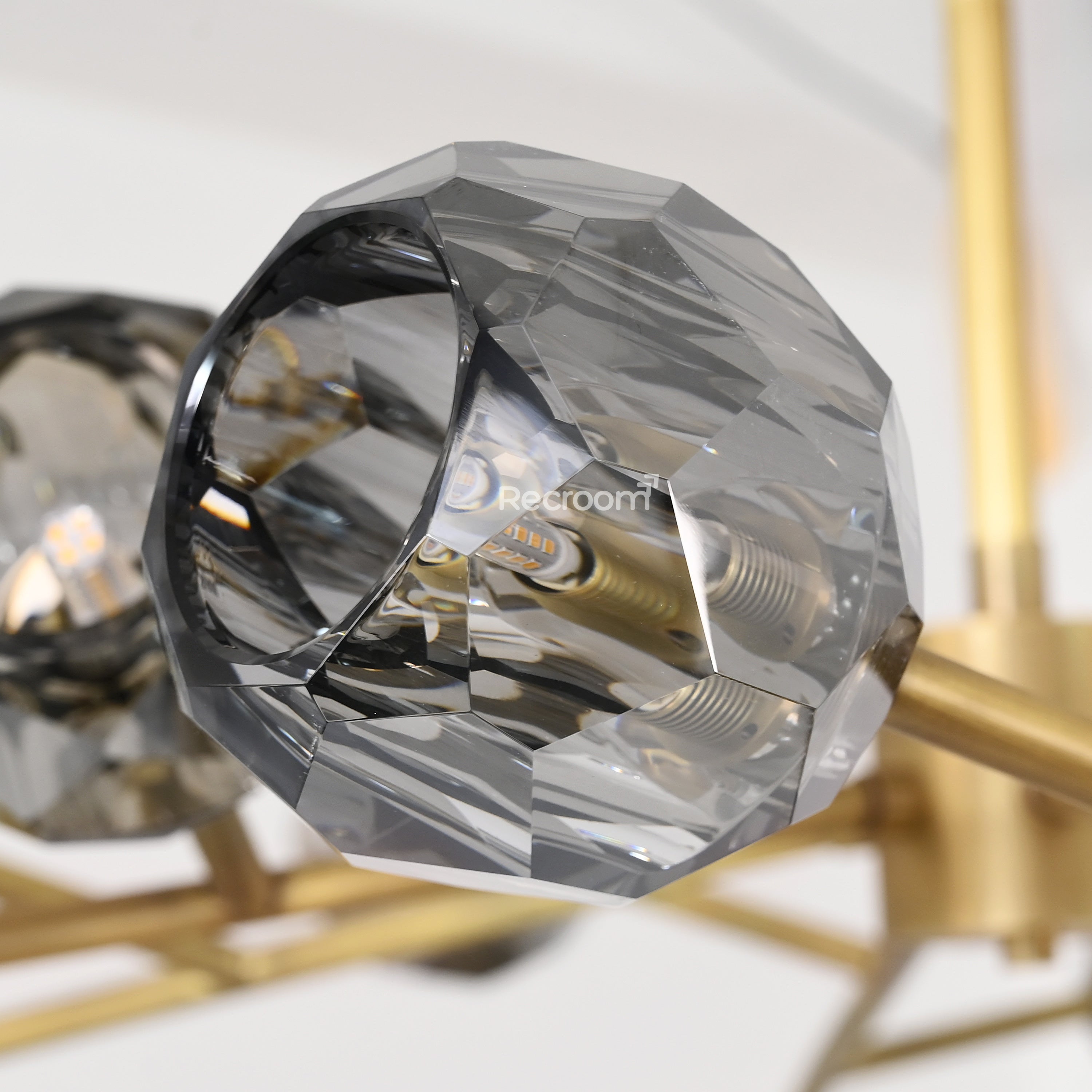 Boulew Crystal Glass Round Chandelier 60" - Zonesus
