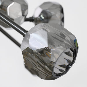 Boulew Crystal Glass Round Chandelier 48" - Zonesus