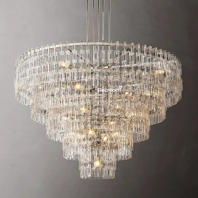 Marige Tiered Round Chandelier 36“ 48” 60“ - Zonesus