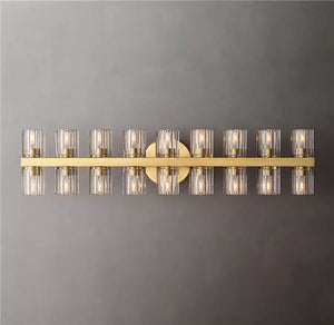 Arcachonest Crystal Wall Sconce 26"W - Zonesus