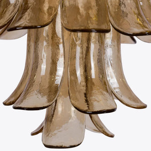 Amber Petalo Chandelier – 2 Sizes - Zonesus