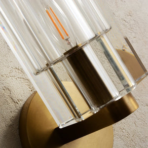 Arcachonest Crystal Wall Sconce 9"H - Zonesus