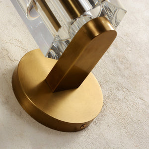 Arcachonest Crystal Wall Sconce 9"H - Zonesus