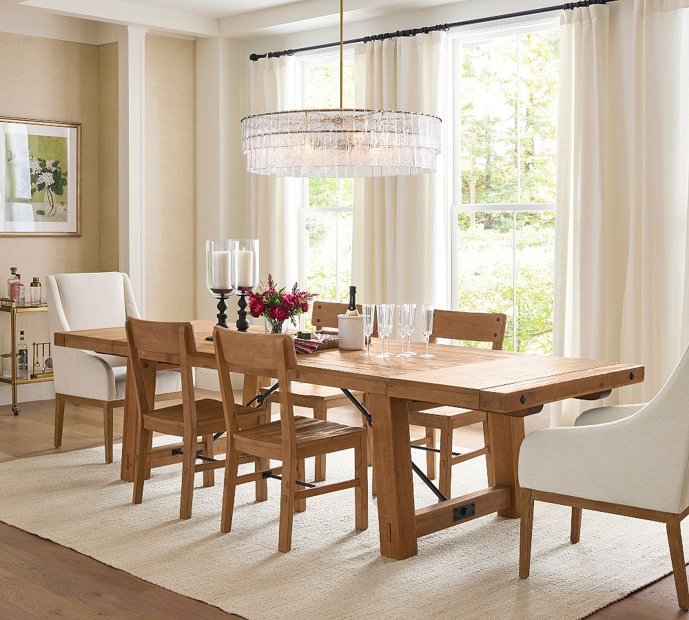 Avalon Cast Glass Round Chandelier (42") - Zonesus