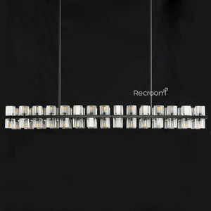 Arcachonest LED Rectangular Chandelier 54" - Zonesus