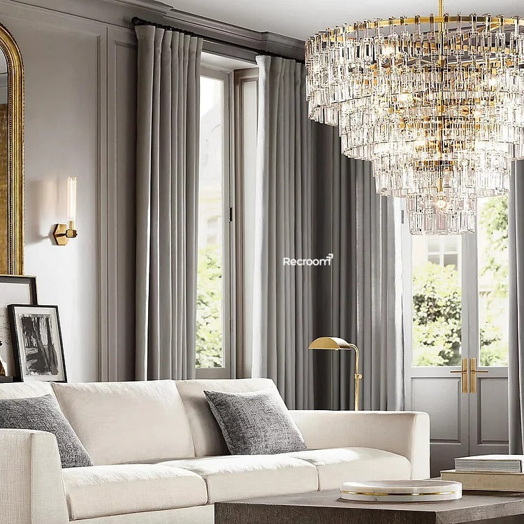Marige Tiered Round Chandelier 36“ 48” 60“ - Zonesus